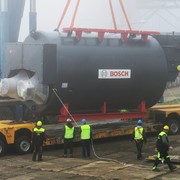 Složení Drobečka na přistavený transportní podvalník