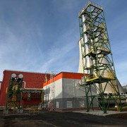 Venkovní pohled na plynovou kotelnu ČEZ Teplárenské v areálu elektrárny Prunéřov Venkovní pohled na plynovou kotelnu ČEZ Teplárenské v areálu elektrárny Prunéřov